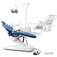GreenMED S300 COLORFUL – Стоматологическая установка с мягкой обивкой и с верхней подачей