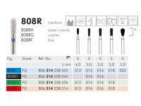 808 016 R FG 314  Бор алмазный Meisinger (5шт) о/х