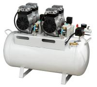 Mercury HK-3EW-55 (140л)- безмасляный компрессор для 3 стоматологических установок, с ресивером 55 л (140 л/мин)