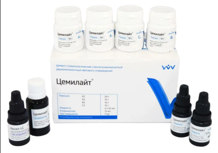 Цемилайт набор РСЦ 4-х цв (20г+3*10гр+15+20+7) ВладМиВа