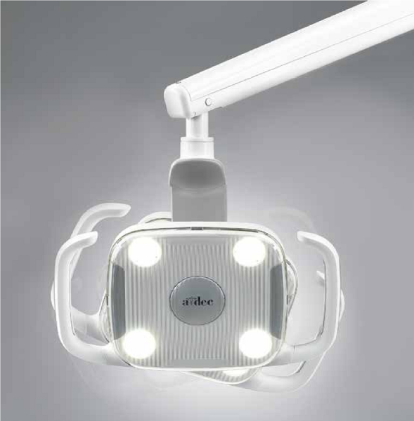 A-dec 200 - стоматологическая установка с нижней подачей инструментов