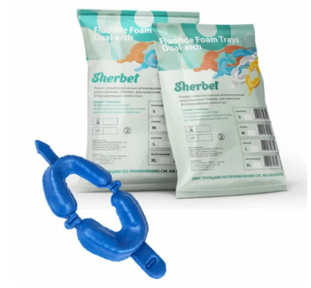 Ложки одноразовые Blue L(1уп.-50пар) Sherbet