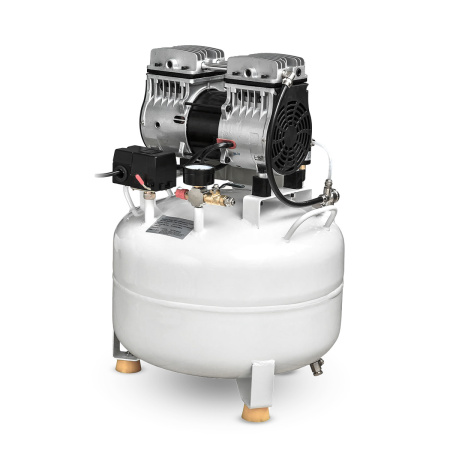 Mercury HK-1EW-30 (TY W-4, ND-70) - безмасляный компрессор для одной стоматологической установки, с ресивером 30 л (75 л/мин)
