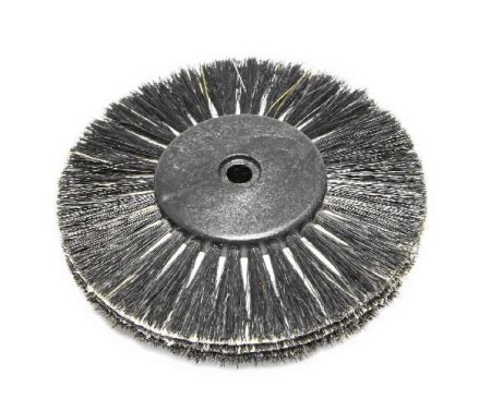 Щётка 3-х рядная  черная  3V802BE Black (d=85мм)