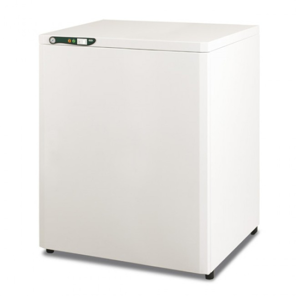EKOM DK50 2V/50 S - безмасляный компрессор для 2-x стоматологических установок с кожухом, без осушителя, с ресивером 50 л