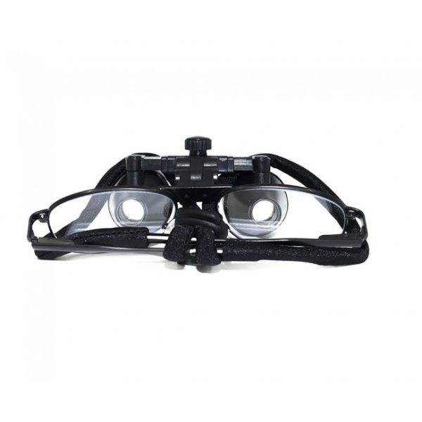 DentLight iZoom Flip-up Loupes Metal Frame - стоматологические бинокулярные лупы системы Flip-up на металлической оправе, увеличение 2.5х
