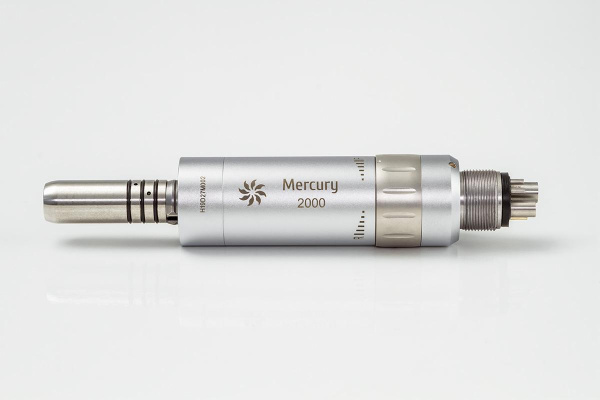 MERCURY 2000 - пневматический микромотор с фиброоптикой