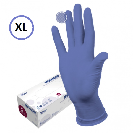 Перчатки Dermagrip Ultra Plus XL нитрил (1уп.-90пар.)