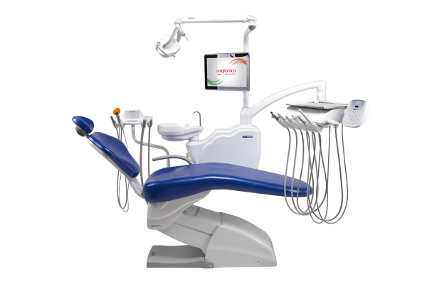 Miglionico NiceGlass P - стоматологическая установка с нижней подачей инструментов