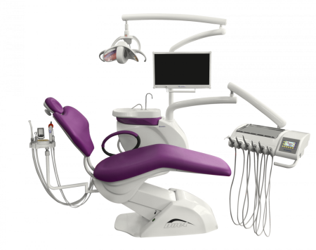 CHIROMEGA 654 DUET - стоматологическая установка с нижней подачей инструментов