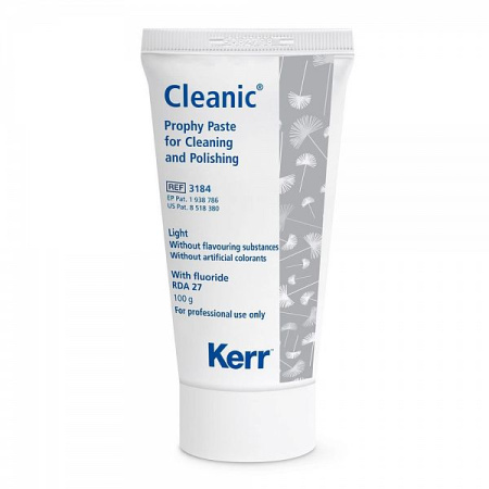 Паста Cleanic 3184 100 гр.(с фтором, без вкуса и без красителей)
