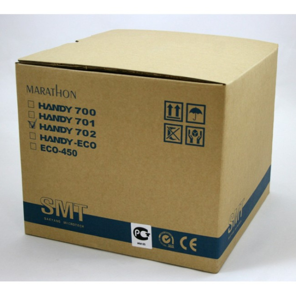 Saeyang Marathon HANDY 702 Lite - зуботехнический микромотор повышенной мощности с наконечником SDE-SH37L М 45, 40000 об/мин, 100 Вт, FS60N