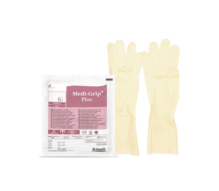 Перчатки Medi-Grip разм.6  уп.-1 пар опудренные хирург.стерил(Упаковка 50пар)