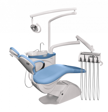 CHIROMEGA 654 NK - стоматологическая установка с нижней подачей инструментов