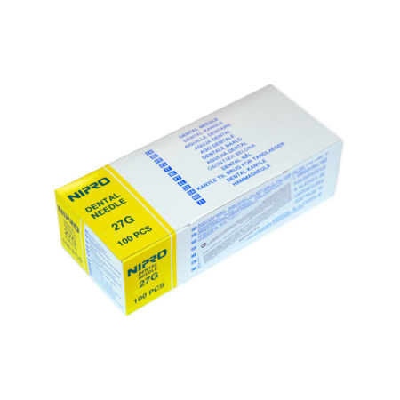 Иглы карпульные "Нипро" 27G*35 мм(100 шт)Япония