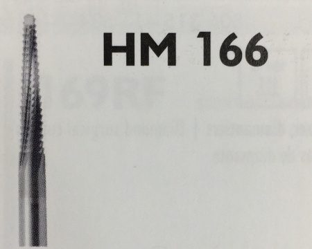 HM166 021 RAL 205 Бор твердосплавный  Meisinger (1шт)