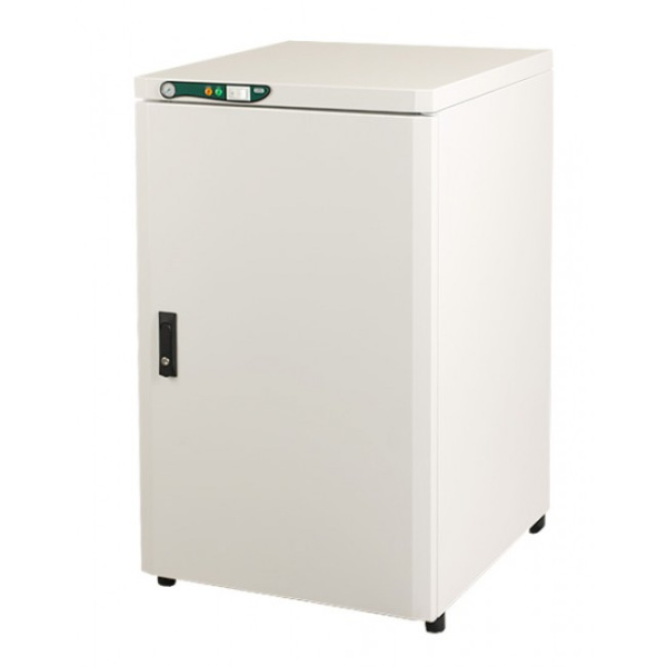EKOM DK50 PLUS S - безмасляный компрессор для одной стоматологической установки с кожухом, без осушителя, с ресивером 25 л