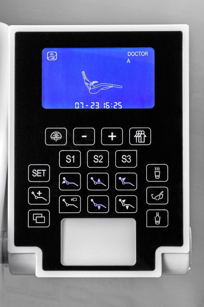 MERCURY 330 Standart - стоматологическая установка с верхней подачей инструментов