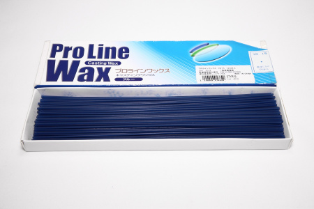 Воск литьевой в прутках Pro Line Wax д 1,5мм, длина 200мм, 39гр, 120шт Yamahachi (STYR15)