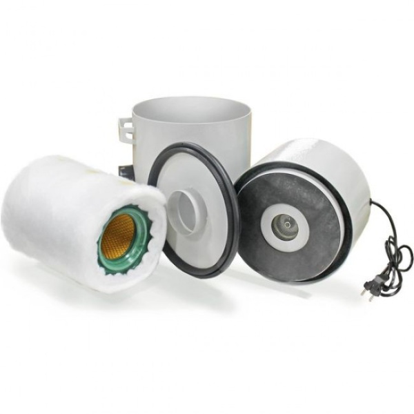 Аверон УПЗ 5.0 - профессиональный пылесос со встроенной 3-х уровневой фильтрацией для зуботехнических лабораторий