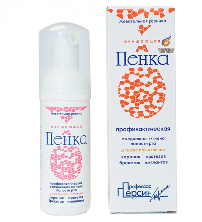 Пенка Профессор Персин Профилактическая (жевательная резинка) 50мл