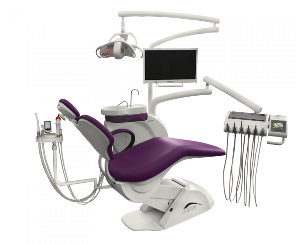 CHIROMEGA 654 DUET - стоматологическая установка с нижней подачей инструментов
