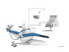 SILVERFOX 8000B-CRS0 Basic – Стоматологическая установка с верхней подачей и мягкой обивкой