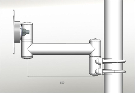 Медкрон DS-30-1 – кронштейн для стоматологической установки