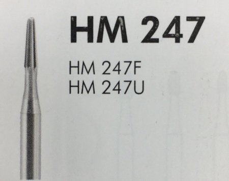 HM247 010  FG 314 Бор твердосплавный  Meisinger (5шт) о/х