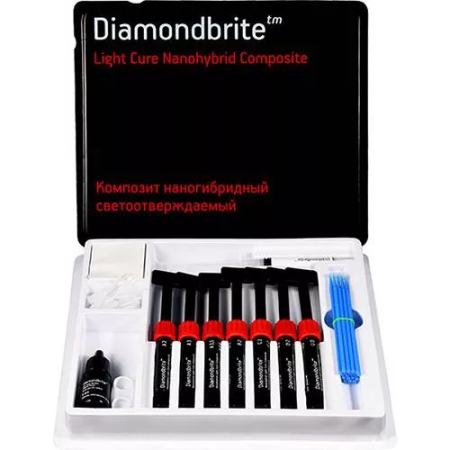 Diamondbrite набор,композ микрогибридн. светоотвержд.(A2,А3,А3.5,В2,С2,D2)