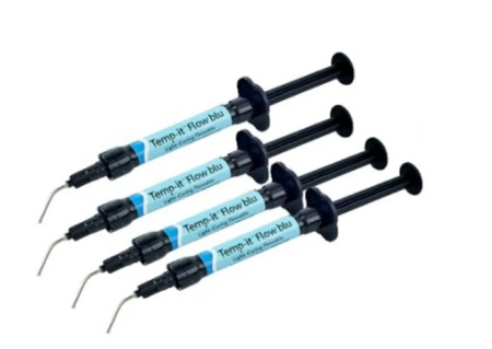 Темп ИТ Флоу голубой (4шпр*1,2г) Spident