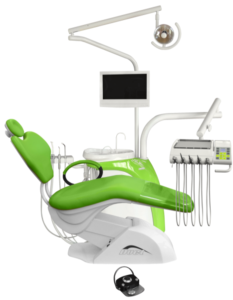 CHIROMEGA 654 SOLO - стоматологическая установка с нижней подачей инструментов